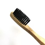 Classic toothbrush, straight handle, black color, model PS04